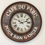 NiceTime Design - Wanduhr Cafe de Paris Retro