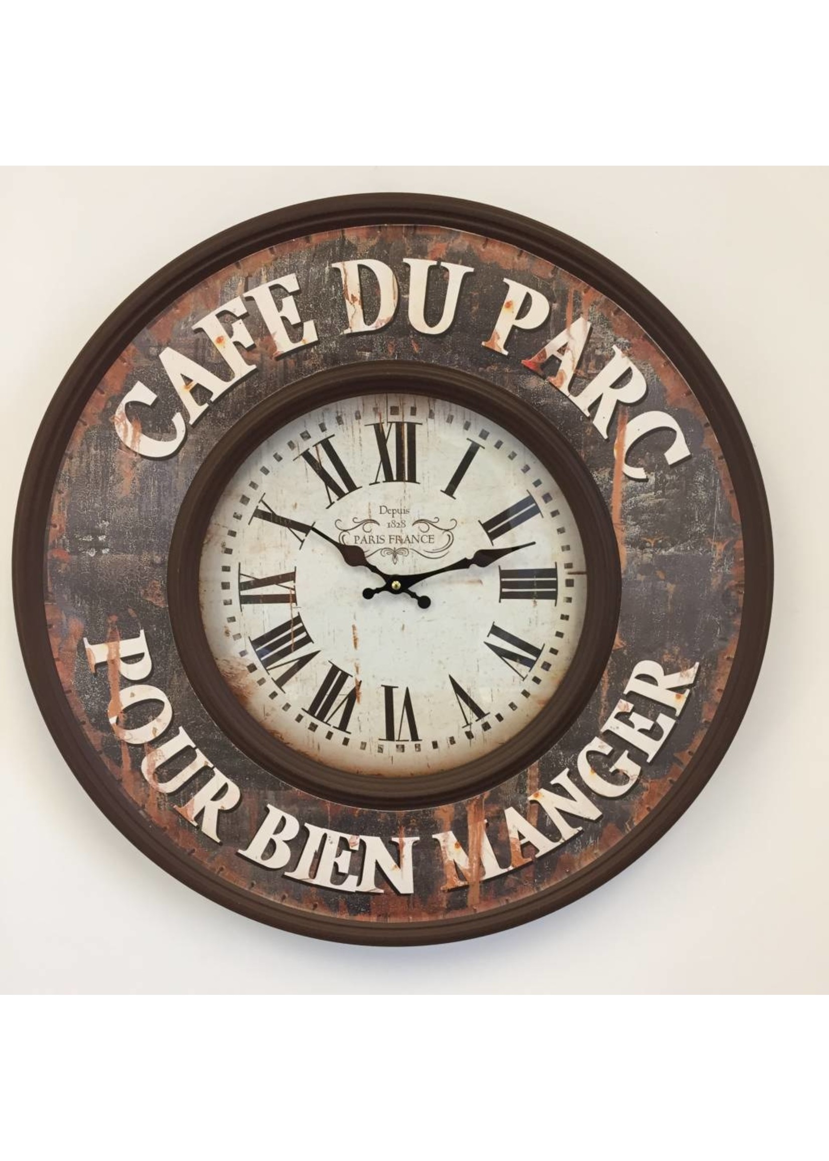 NiceTime BeoXL - Wandklok Cafe de Paris vintage retro