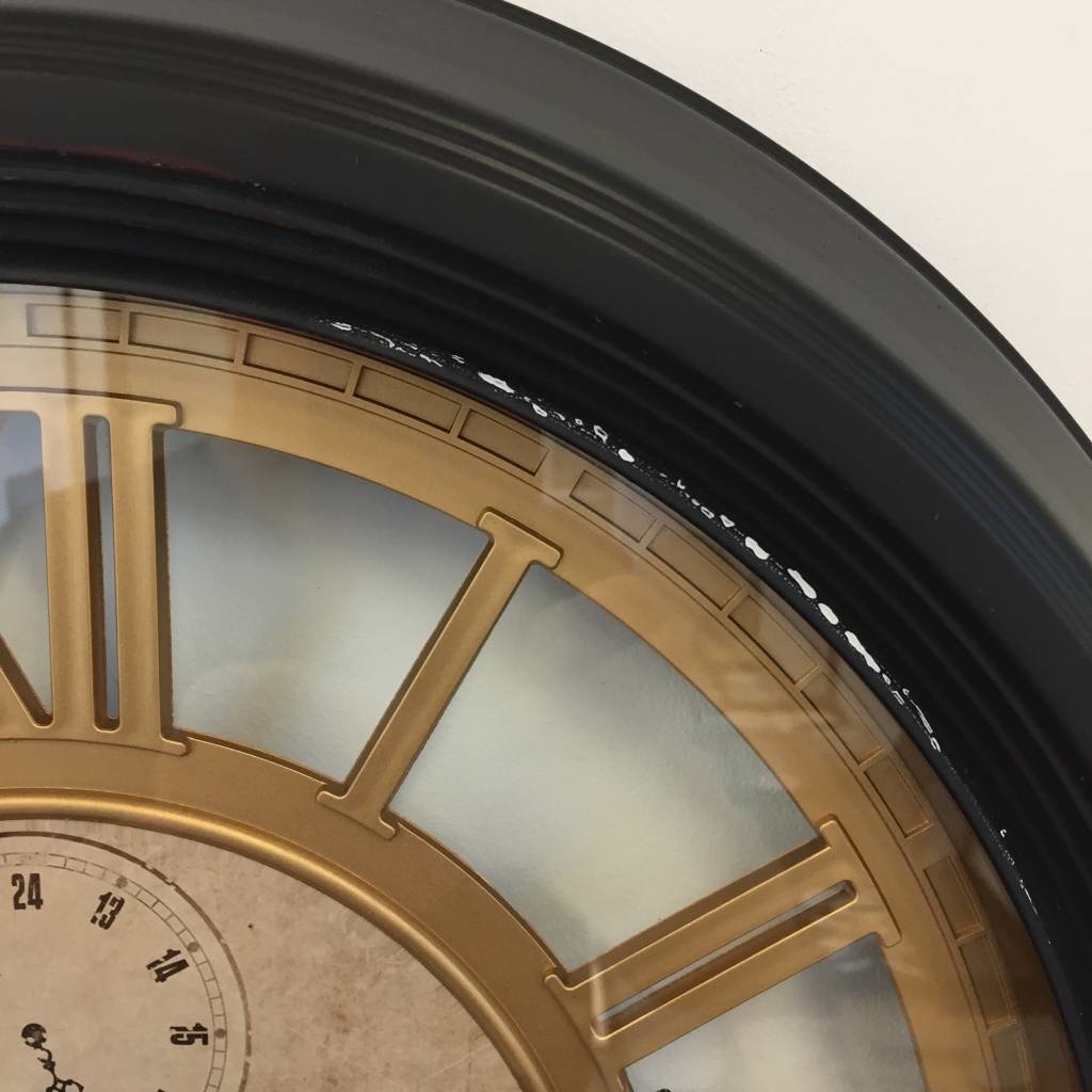 NiceTime Design - Wanduhr Vintage Hotel metaal