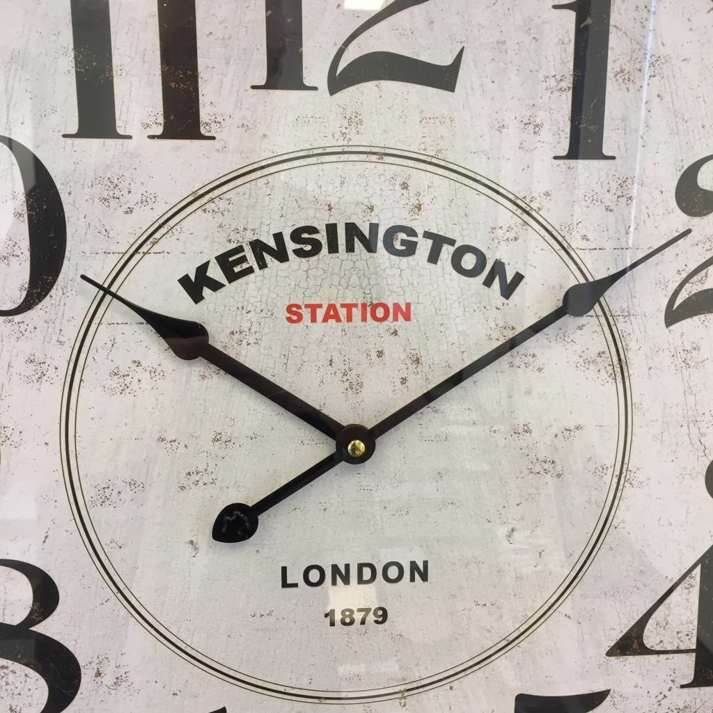 NiceTime Design - Wanduhr station Kensington 1879