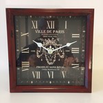 NiceTime Design - Table clock Paris Rouge