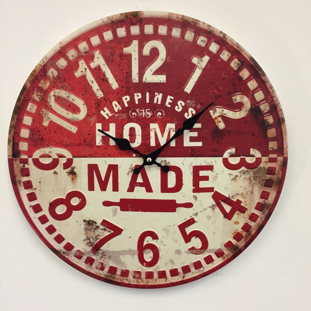 NiceTime Design - Wall clock Home Made Retro