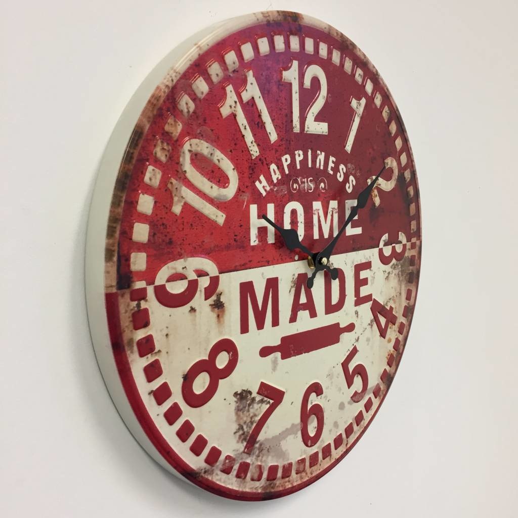 NiceTime Design - Wall clock Home Made Retro