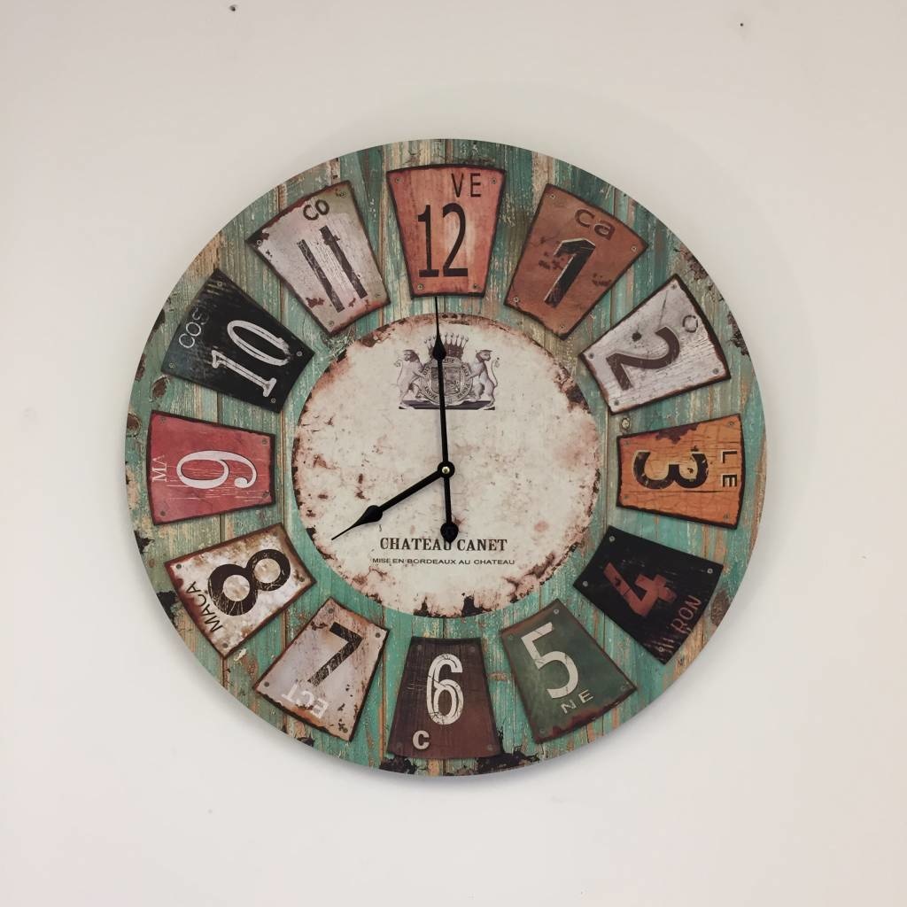 NiceTime Design - Wall clock Chateau Canet