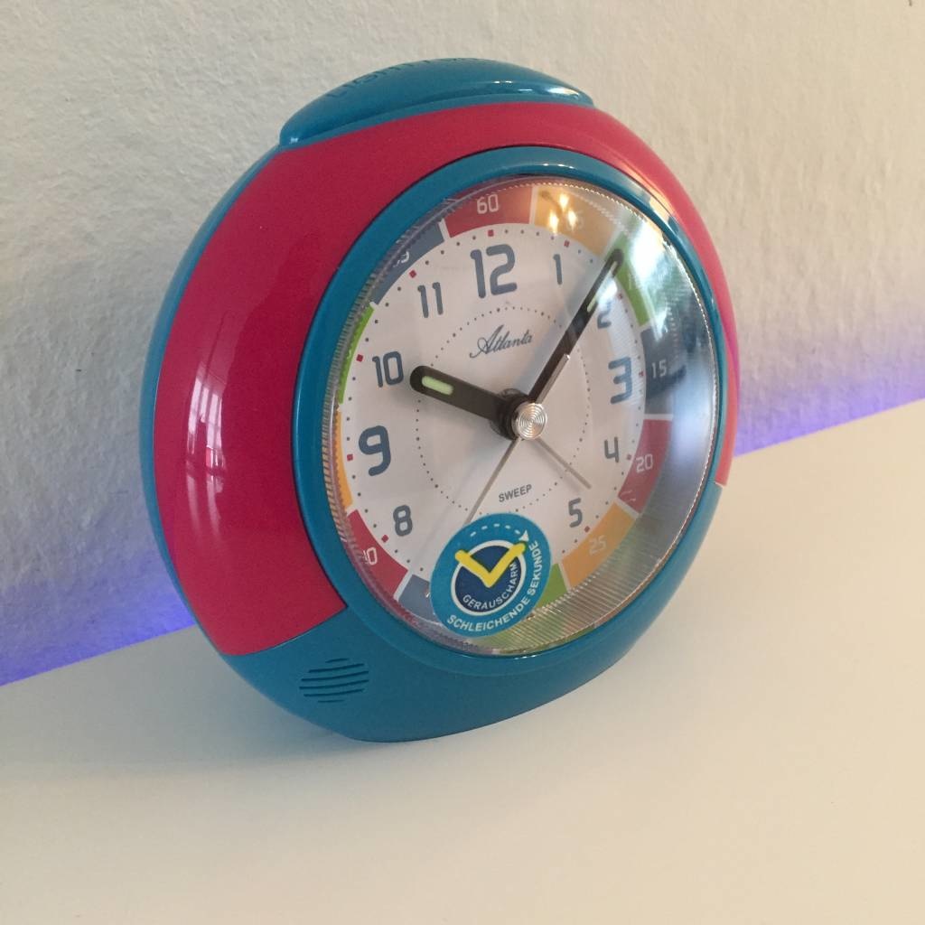 Atlanta Design - Children's alarm clock with red