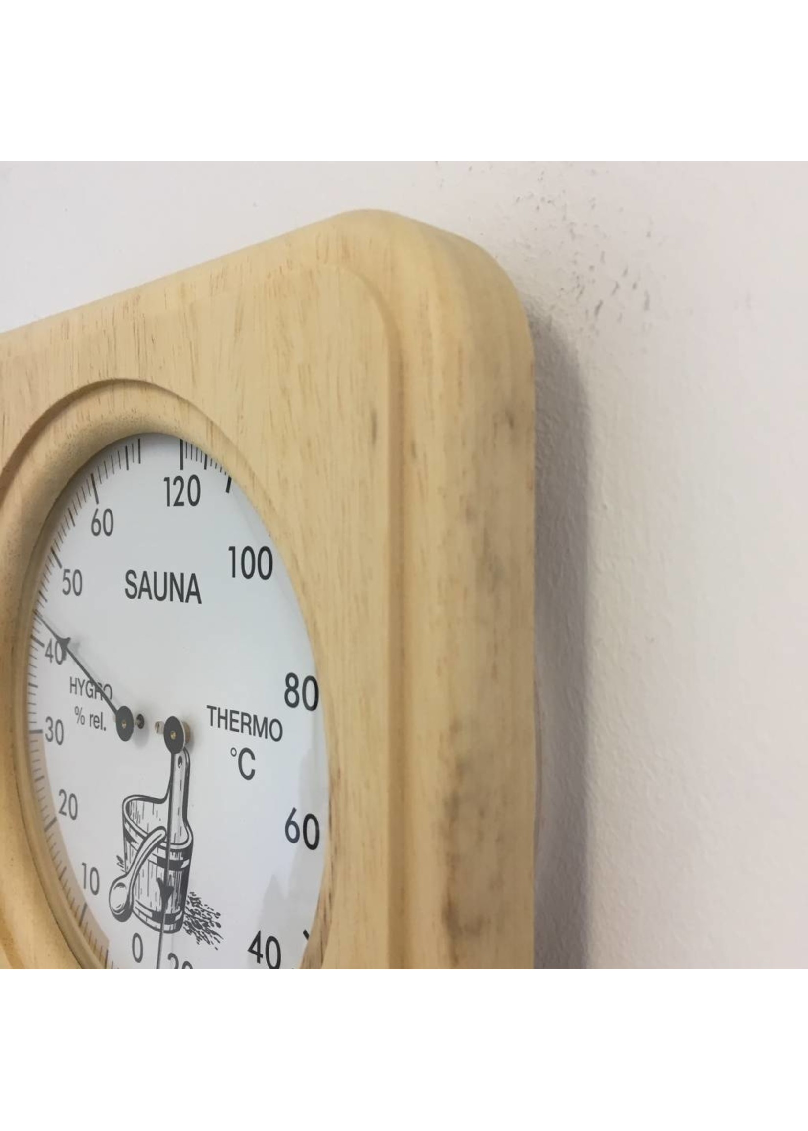 NiceTime BeoXL - Sauna combi meter massief houten frame