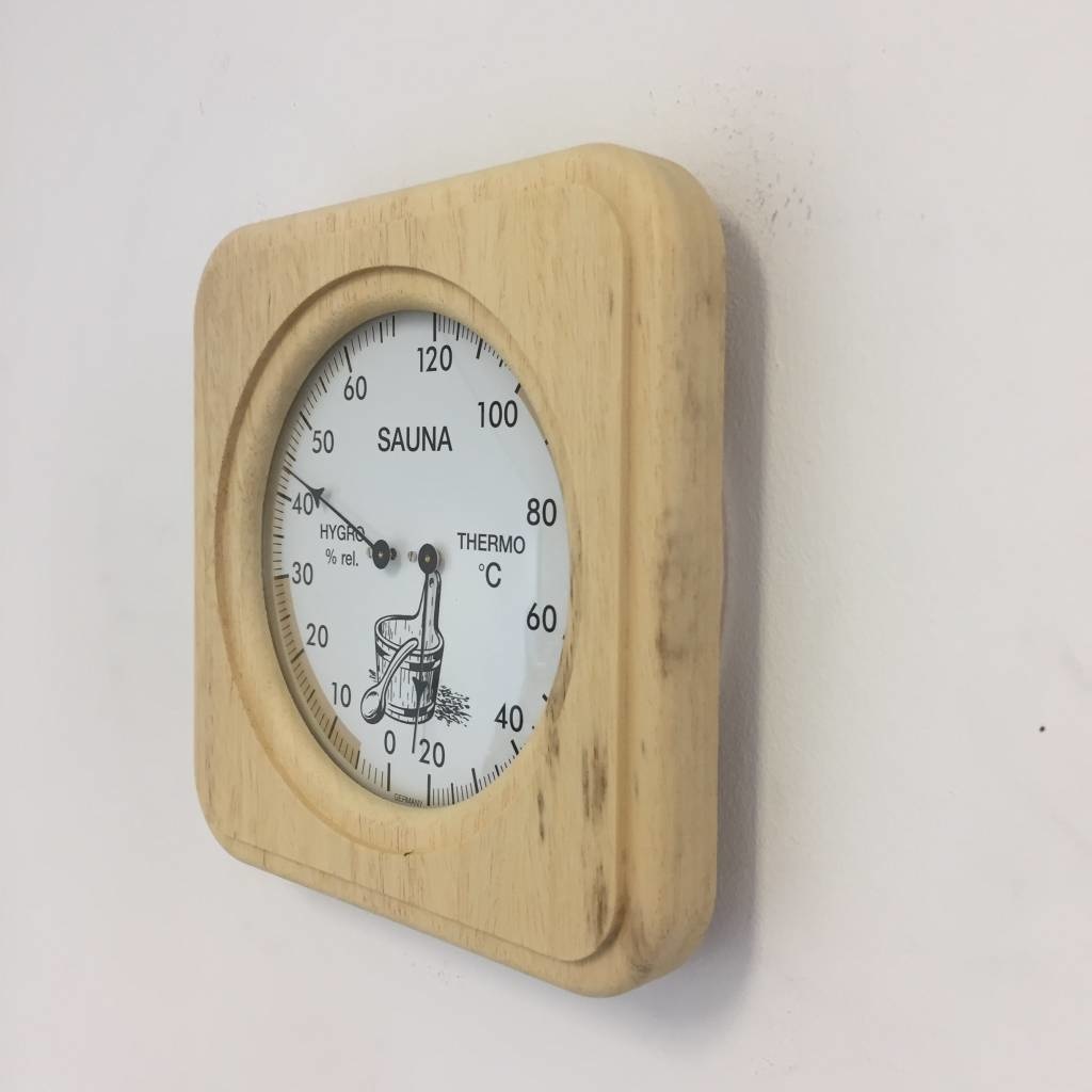 NiceTime Design - Sauna Combi Meter Solid Wooden Frame