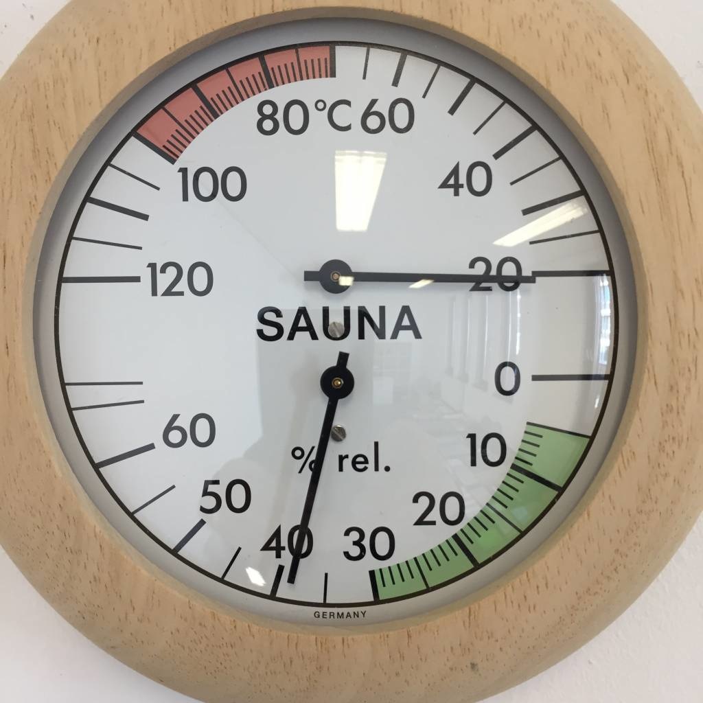 NiceTime BeoXL - Sauna Thermo-/Hygrometer, 136mm