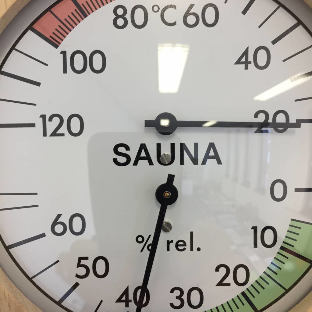 NiceTime Design - Sauna Thermo/Hygrometer, 136mm