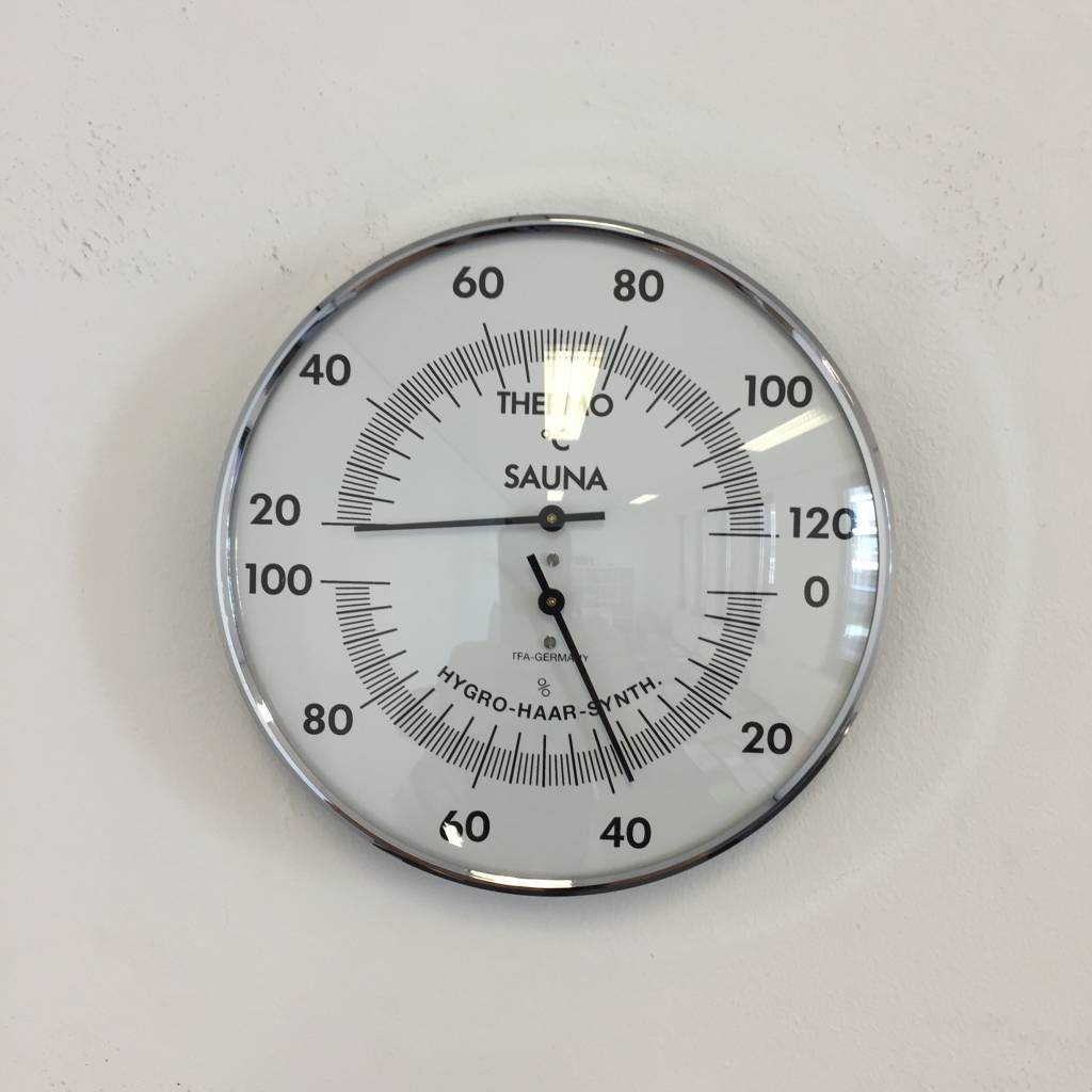 NiceTime Design - Sauna Thermo-/Hygrometer, 132mm