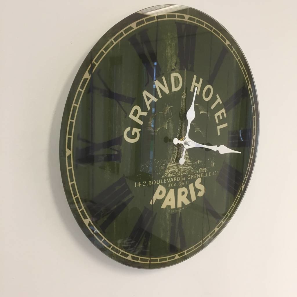 NiceTime Design - Wall clock Grand Hotel Paris