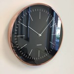 NiceTime Design - Wanduhr Vivess modernen Stil Schwarz