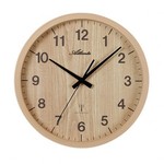 Atlanta Design - wall clock beech wood modern design
