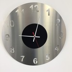 Klokkendiscounter Design - Wall clock Amsterdam XL Black