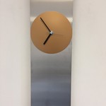 Klokkendiscounter Design - Wall clock Cassiopee Copper Bright