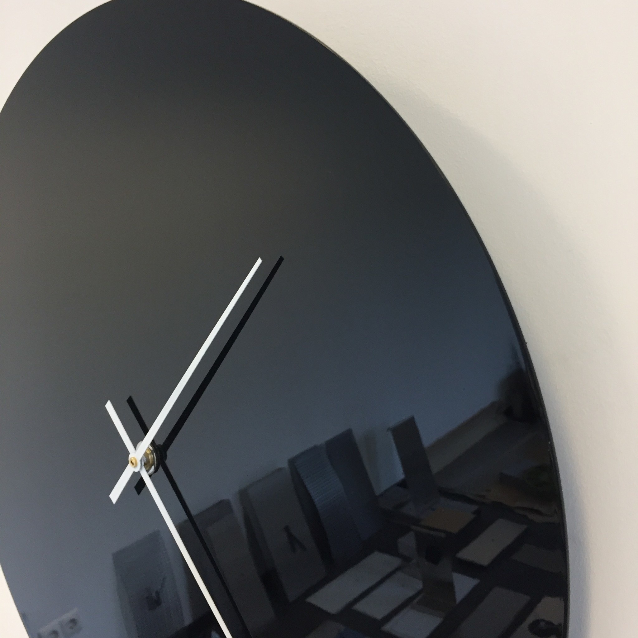 Klokkendiscounter Design - Wandklok Maxima black