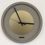 Klokkendiscounter Design - Wall clock Quinten Gold Modern Design