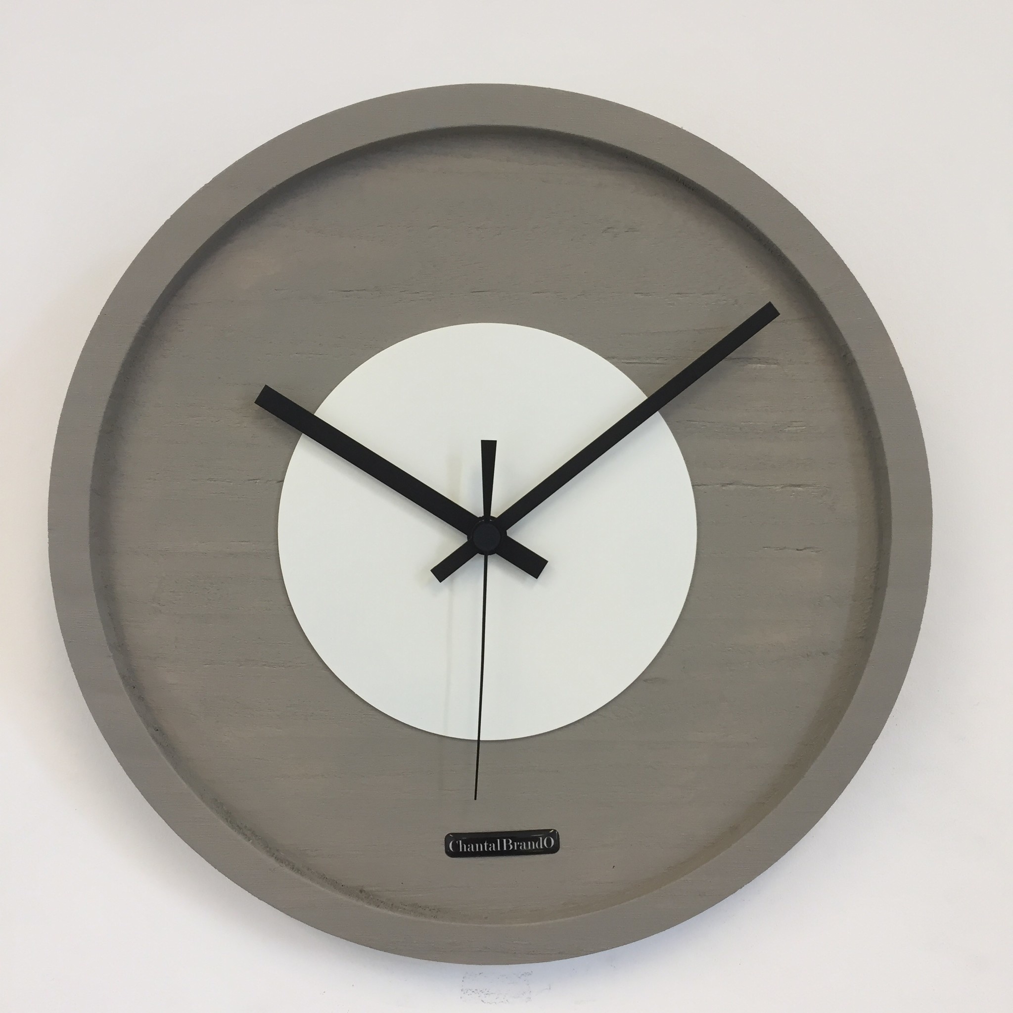 Klokkendiscounter Design - Wall clock Quinten White Modern Design