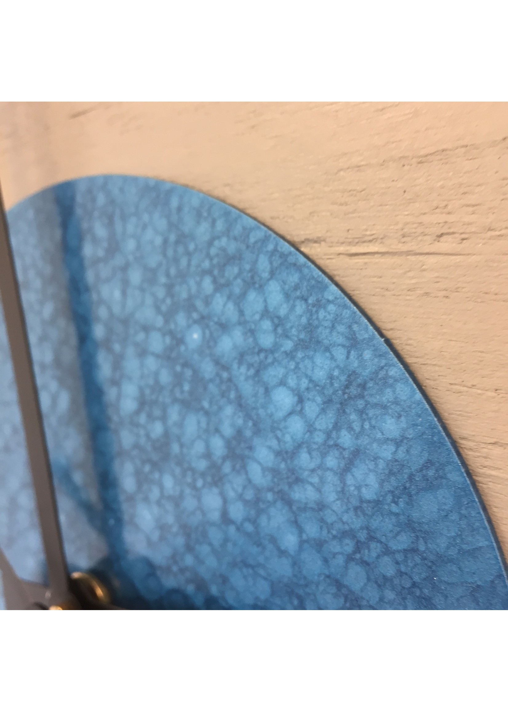Klokkendiscounter BeoXL - Wanduhr Quinten Blue Hammer Modern Design