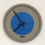 Klokkendiscounter Design - Wall clock Quinten Blue Modern Design