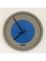 Klokkendiscounter BeoXL - Wanduhr Quinten BLUE Modernes Design