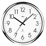 NiceTime Design - Wall clock Silver Modern Design