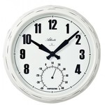 NiceTime Design - Wall clock with thermometer Modern Design