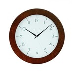 NiceTime Design - Wall clock walnut Modern Design