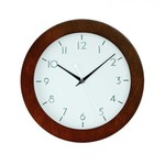 NiceTime Design - Wanduhr Nussbaum modernes Design