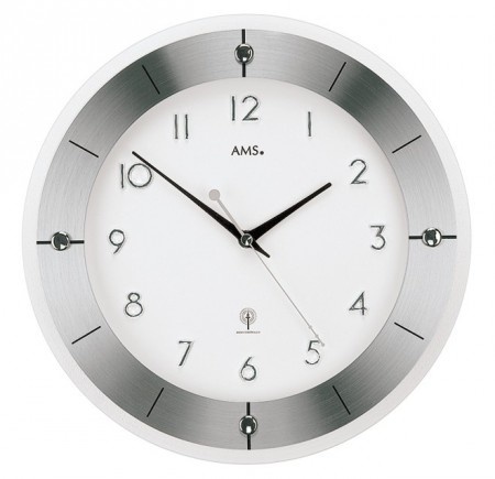 NiceTime Design - Wall clock Silver Beauty Modern Desing