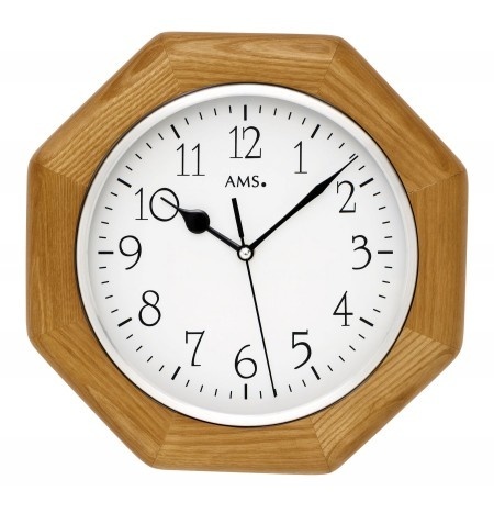 NiceTime Design - Wall clock Oak Modern Design