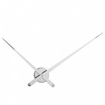 Atlanta Design - Wall clock Silver Pointer Modern Design