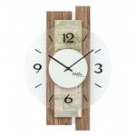 NiceTime Design - Wood & Stone Modern Design wall clock