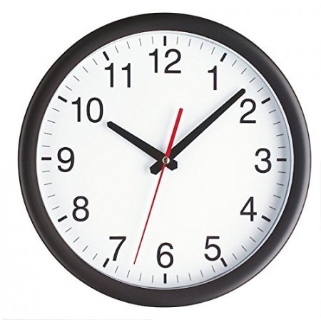 NiceTime Design - Wall clock Black & White Modern Design