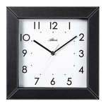 Atlanta Design - Wall clock in leather version Modern Design