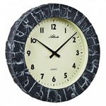 Atlanta Design - Wall clock Stone Modern Design for Outdoor