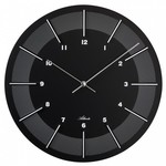 Atlanta Design - Wanduhr NOIR MODERNES DESIGN ELEGANCE