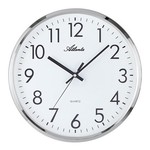 Atlanta Design - Wall clock Silver Spirit Modern Design