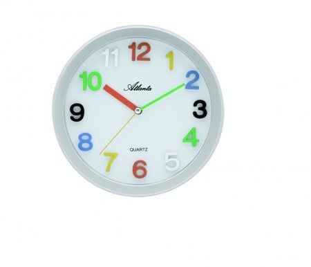 Atlanta Design - Children's clock Beautiful Colors