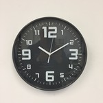 NiceTime Design - wall clock dark gray modern design