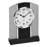 Atlanta Design - Table clock black and silver design