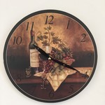 NiceTime Design - Kitchen clock Vin de Bordeaux Retro Vintage