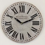NiceTime Design - Wall clock William Marchant Blanc Vintage