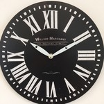 NiceTime Design - Wall clock William Marchant Vintage Retro Noir