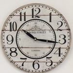 NiceTime Design - Wall clock Bondstreet White Vintage