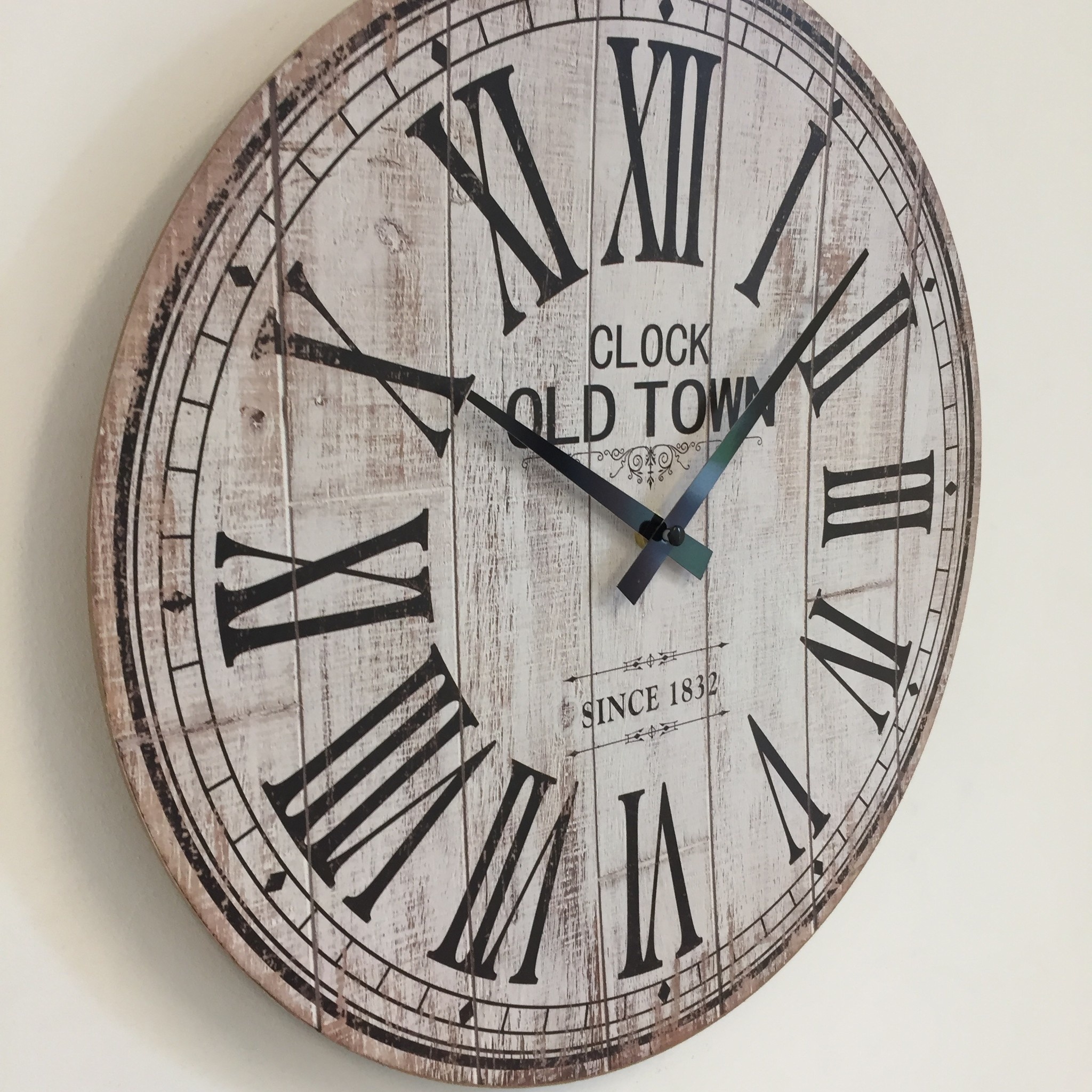 NiceTime Design - Wandklok OLD TOWN 1832 Vintage RETRO