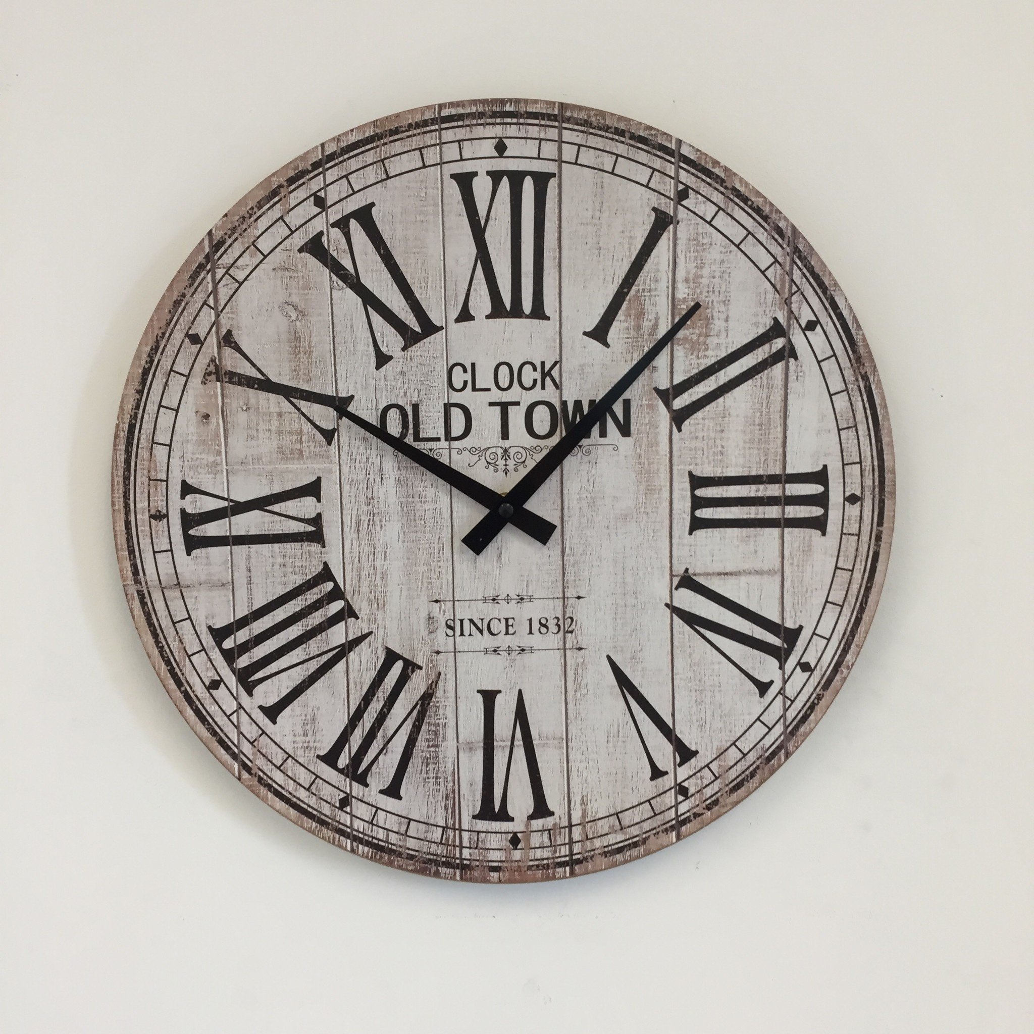 NiceTime Design - Wall clock Old Town 1832 Vintage Retro