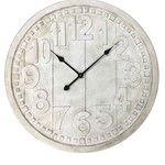 NiceTime Design - Wandklok WHITE WOODS vintage design