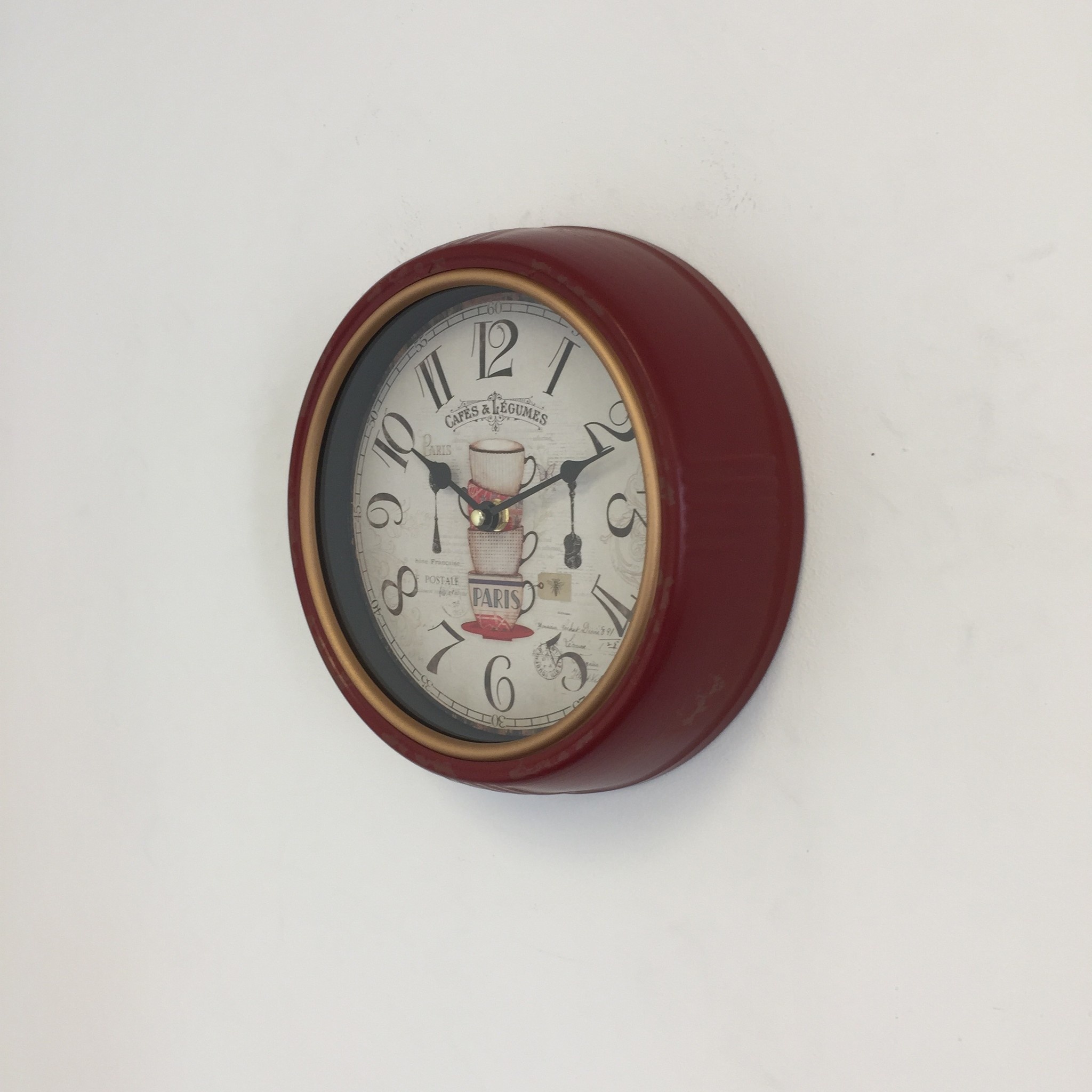 NiceTime Design - Wall clock Paris Vintage Retro