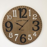 NiceTime Design - Wall clock Vintage Wood Design